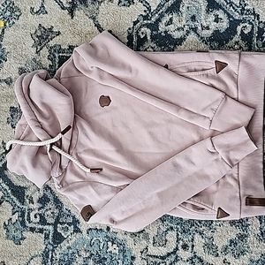 Naketano Darth Hoodie Light Pink Sz L